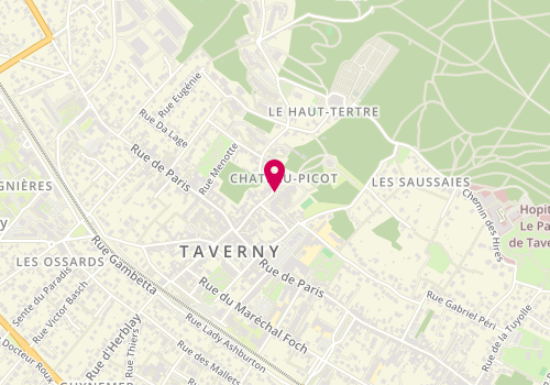 Plan de TELLOUCK Tabatha, 46 Rue de l'Eglise, 95150 Taverny