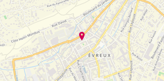 Plan de RIVOLA Emmanuel, 47 Rue Saint Thomas, 27000 Évreux