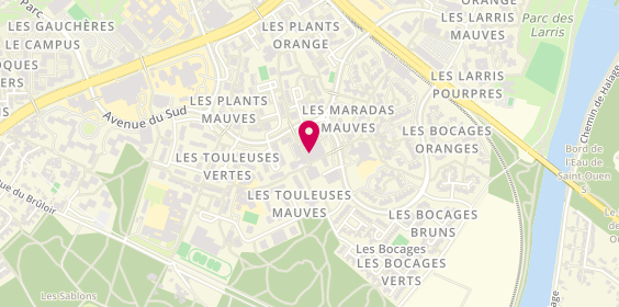 Plan de BONNINGUE Hubert, 8 Place des Touleuses, 95011 Cergy