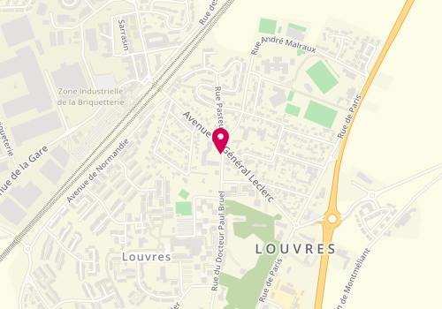 Plan de LEPOROWSKI Olivier, 25 Rue du Dr Paul Bruel, 95380 Louvres