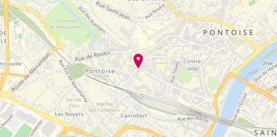 Plan de KHIAL LESAINE Patricia, 27 Rue Carnot, 95300 Pontoise