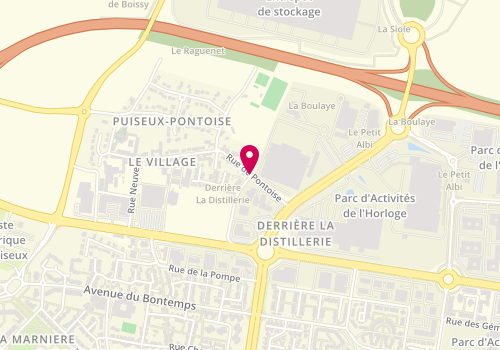 Plan de CORNU Charlotte, 2 Rue de Pontoise, 95650 Puiseux-Pontoise