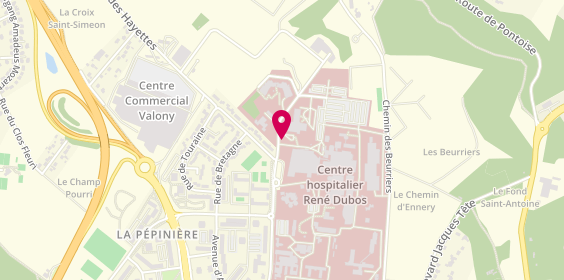 Plan de DORE Magali, 6 Avenue de l'Ile de France, 95300 Pontoise