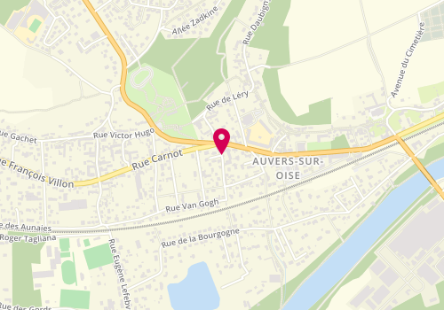 Plan de SIMONNET Lucille, 20 Bis Rue Alphonse Callè, 95430 Auvers-sur-Oise