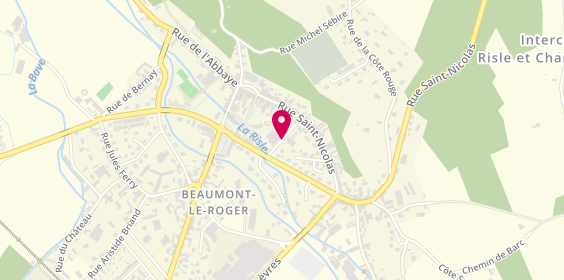 Plan de BELIN Julien, 4 Rue de la Foulerie, 27170 Beaumont-le-Roger