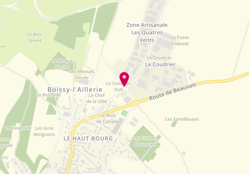 Plan de RABBE Emmanuelle, 1 Ter Chemin de la Croisette, 95650 Boissy-l'Aillerie