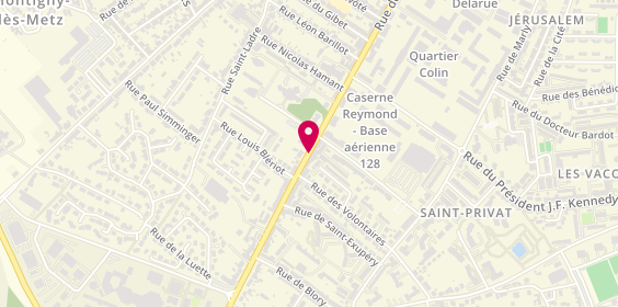 Plan de JANNEL Celian, 36 Rue du General Franiatte, 57950 Montigny-lès-Metz