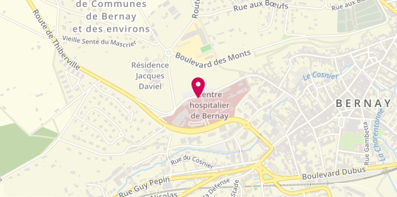 Plan de LEROY Damien, 5 Rue Anne de Ticheville, 27303 Bernay
