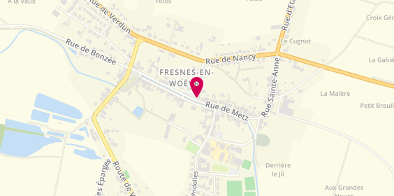 Plan de ADOR Solenne, 2 Place du General Margueritte, 55160 Fresnes-en-Woëvre