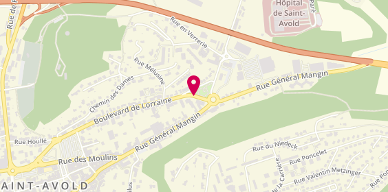 Plan de REMARCK Guillaume, 66 A Boulevard de Lorraine, 57500 Saint-Avold