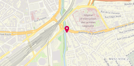Plan de PIOT Aimeric, 1 Rue Georges Ducrocq, 57070 Metz
