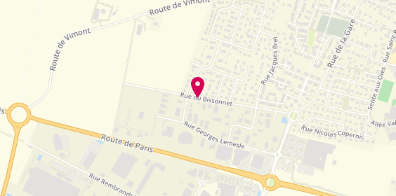 Plan de DELANNOY Loïc, 19 Rue du Bissonnet, 14370 Argences