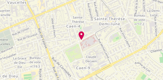 Plan de LACROIX-DESMAZES Benjamin, 20 Avenue Georges Guynemer, 14052 Caen
