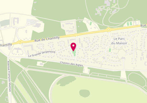 Plan de WISSOCQ Christophe, 28 Rue Grande Serpentine, 60270 Gouvieux