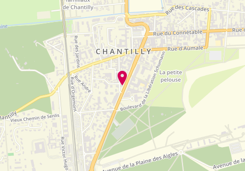 Plan de GLAS Thierry, 34 Avenue du Marechal Joffre, 60500 Chantilly