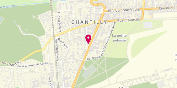 Plan de CHAUVEAU Franck, 34 Avenue du Maréchal Joffre, 60500 Chantilly