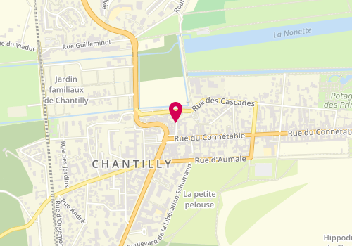 Plan de FRENAY Chantal, 9 Rue de la Machine, 60500 Chantilly