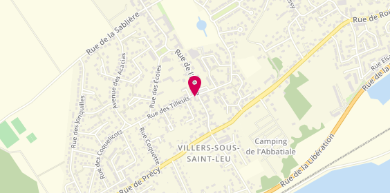 Plan de CHRÉTIEN Olivier, 1 Rue des Tilleuls, 60340 Villers-sous-Saint-Leu
