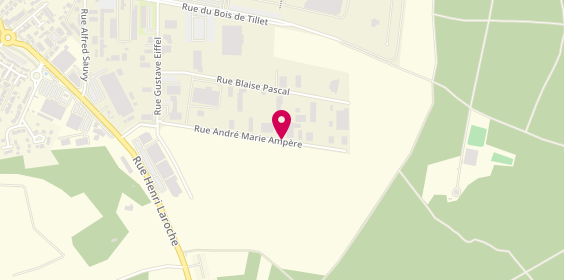 Plan de HAMMI Anass, 13 Rue Andre-Marie Ampere, 60800 Crépy-en-Valois