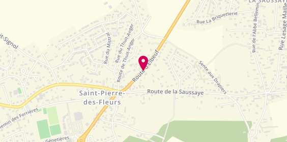 Plan de CUGIER Nicolas, 18 Route d'Elbeuf, 27370 Saint-Pierre-des-Fleurs