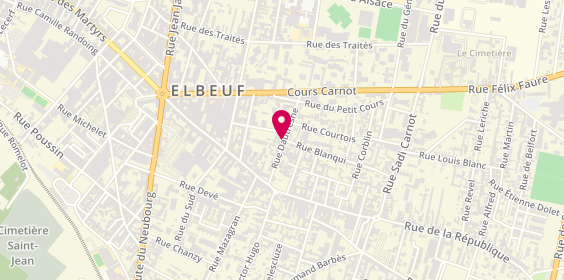 Plan de PIERLOT BOURGINE Véronique, 10 Bis Rue Dautresme, 76500 Elbeuf