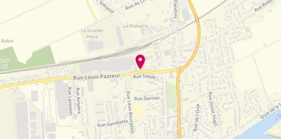 Plan de GRIFFON Lucie, 134 Rue Louis Pasteur, 60700 Pont-Sainte-Maxence