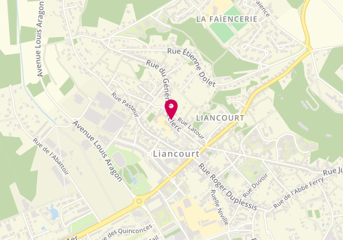 Plan de SCOTTE Karine, 20 Rue du Général Leclerc, 60140 Liancourt