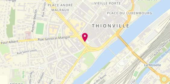 Plan de GEHRINGER Alexis, 1 Allée Raymond Poincare, 57100 Thionville