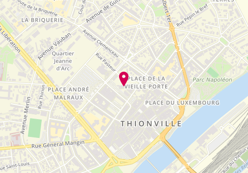 Plan de GOUTTENOIRE Bastien, 11 Rue du Manege, 57100 Thionville