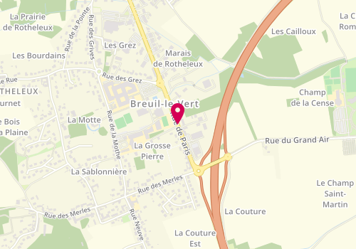 Plan de CORDUNEANU Razvan, 785 Route de Paris, 60600 Breuil-le-Vert