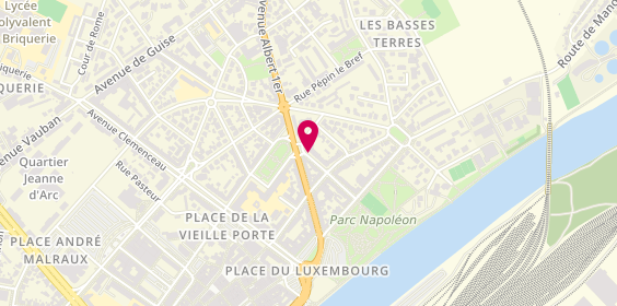 Plan de LE GAC Thibault, 25 Rue Jean Wéhé, 57100 Thionville