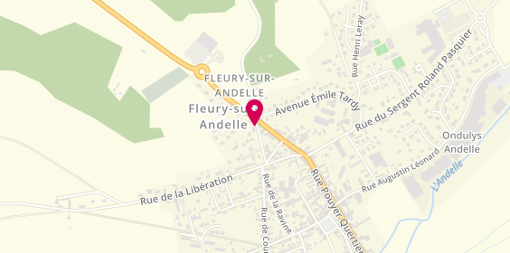Plan de AMPTIL Elodie, 12 Rue Cote d'Or, 27380 Fleury-sur-Andelle