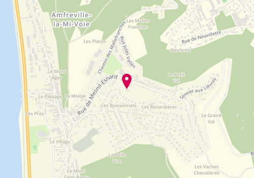Plan de DECUUPERE Carole, 566 Route de Mesnil Esnard, 76920 Amfreville-la-Mi-Voie