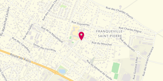 Plan de ANCIAUX Camille, 50 Rue Jean Mermoz, 76520 Franqueville-Saint-Pierre