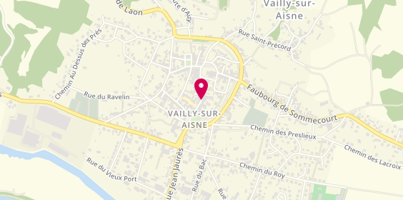 Plan de DEMONCEAUX Inès, 17 Rue Alexandre Legry, 02370 Vailly-sur-Aisne