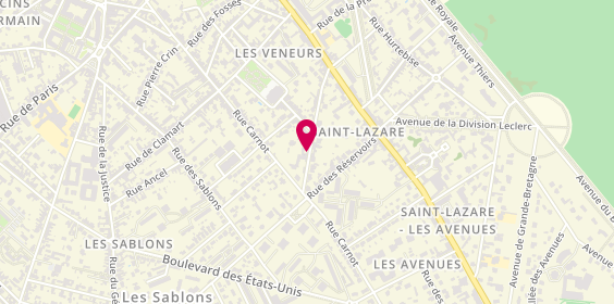 Plan de BITTERLIN Caroline, 22 Rue des Veneurs, 60200 Compiègne