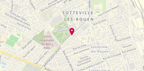 Plan de ARGNEY Pierre, 43 Bis Avenue Jean-Jaurès, 76300 Sotteville-lès-Rouen
