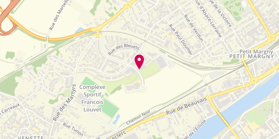 Plan de PEREIRA Cloé, 351 Boulevard de la 1er Armee, 60280 Margny-lès-Compiègne
