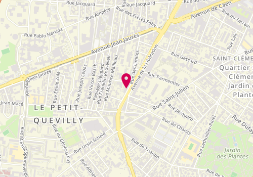 Plan de LAGARDE Pierre, 82 Bis Rue des Limites, 76140 Le Petit-Quevilly
