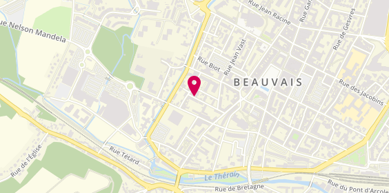 Plan de OSSART RAYER Alexia, 12 Bis Rue Louis Grave, 60000 Beauvais