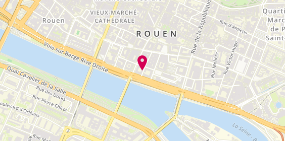 Plan de COUSIN Benjamin, 11 Rue de la Tour de Beurre, 76000 Rouen
