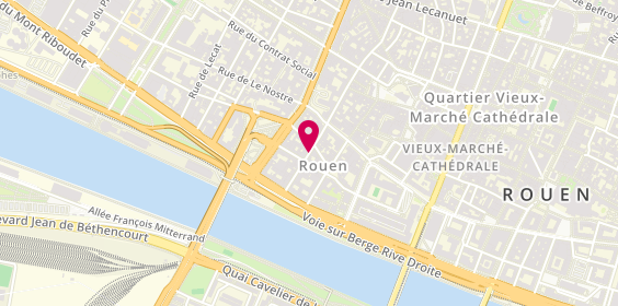 Plan de DURAND Léa, 11 Ter Rue Fontenelle, 76000 Rouen