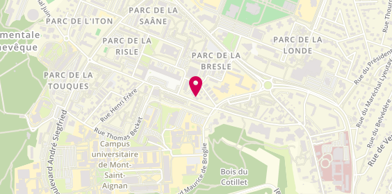 Plan de BERANGER Bernard, 22 Rue Jacques Boutrolle, 76130 Mont-Saint-Aignan