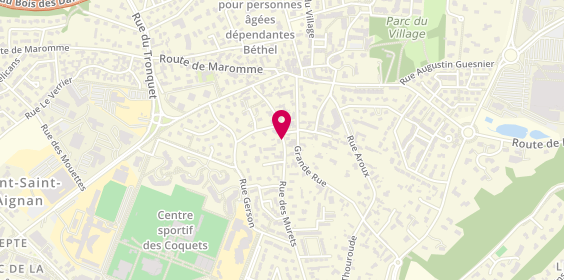 Plan de HERENT Jean-Louis, 43 Rue des Murets, 76130 Mont-Saint-Aignan