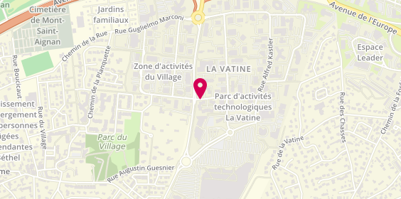 Plan de LE BRAS Anaïs, 2 Rue Linus Carl Pauling, 76130 Mont-Saint-Aignan