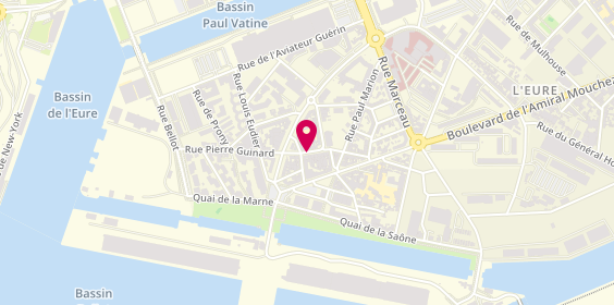 Plan de GALLARDO Flores Evelin Helen, 3 Rue Lavoisier, 76600 Le Havre