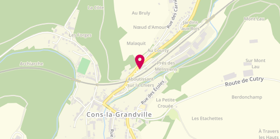 Plan de BRESSAN Jessica, 32 Bis Rue de Longwy, 54870 Cons-la-Grandville