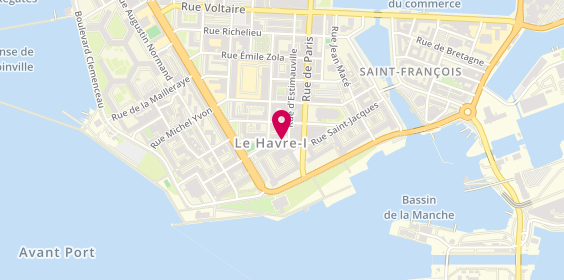 Plan de LAUDE Antoine, 13 Rue de la Commune, 76600 Le Havre