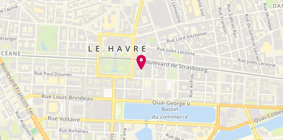 Plan de COADOU Clément, 15 Rue Jules Siegfried, 76600 Le Havre
