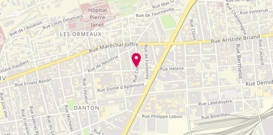 Plan de TOMA-BRIANCHON Ioana, 25 Rue Collard, 76600 Le Havre